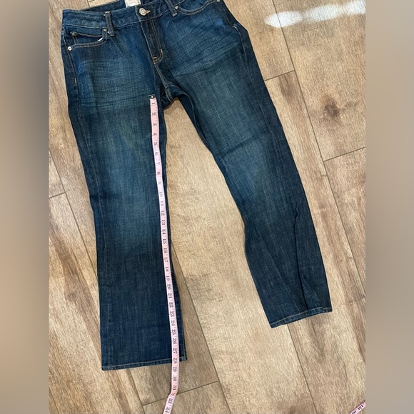 Gap Womens Size 8/29 Medium Wash Low Rise Curvy Flare Flap Pocket Denim Jeans - Picture 6 of 6